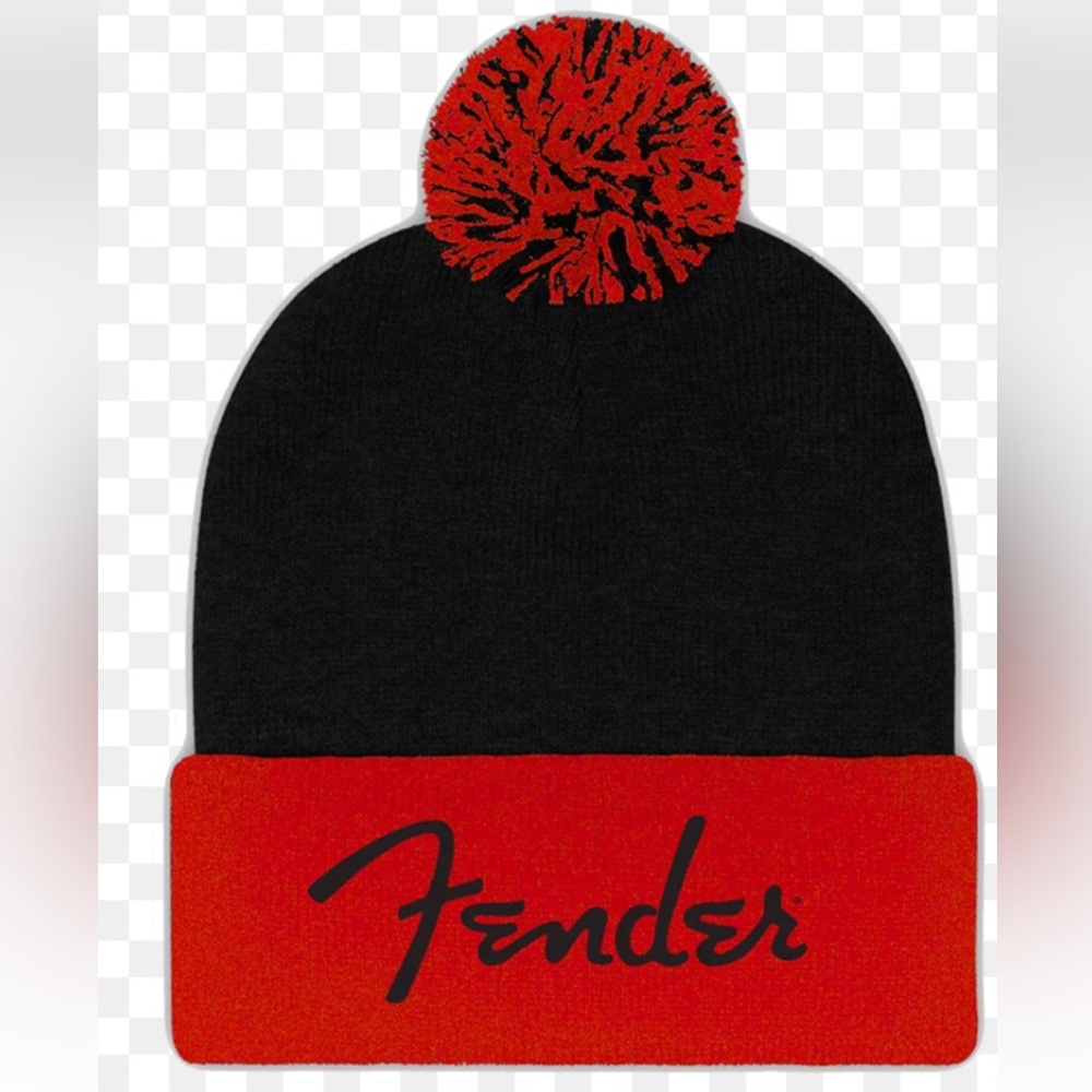 Fender Pom Pom beanie. NWT